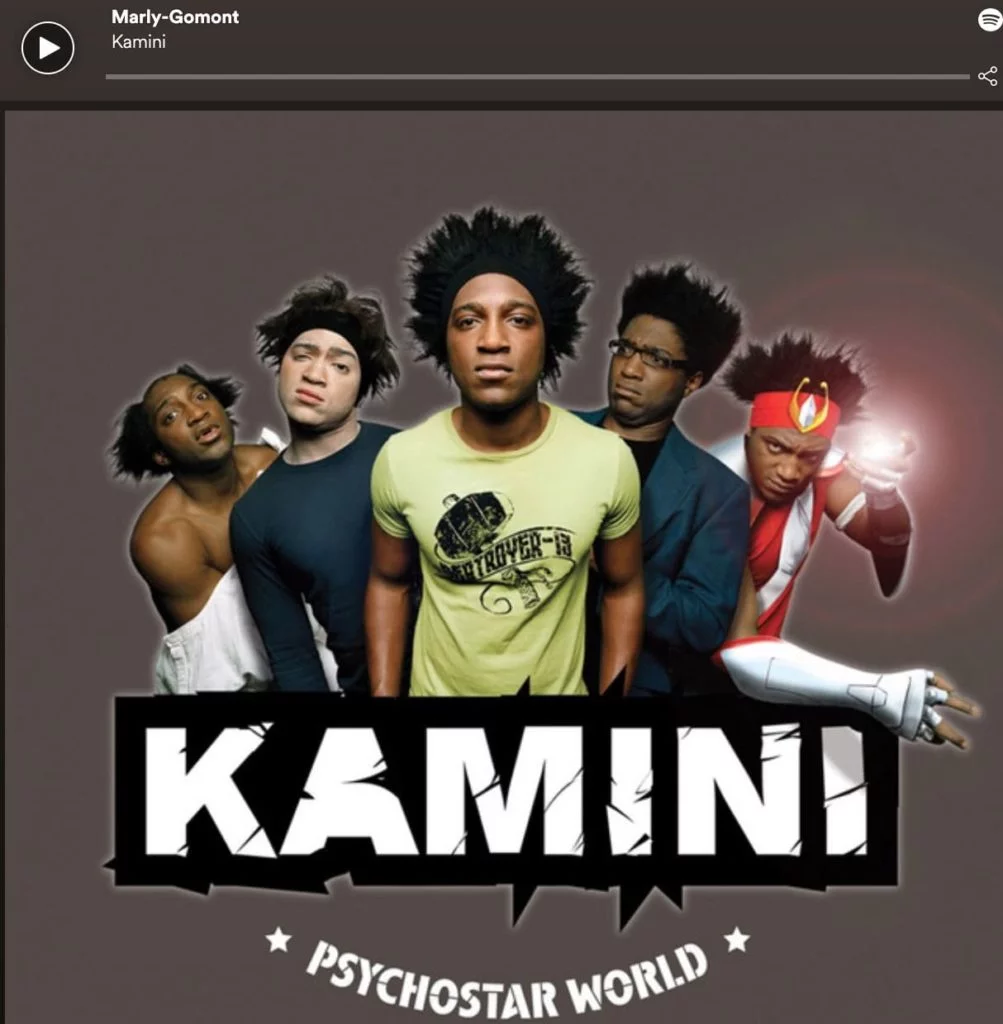 Screenshot voor Marly Gomont door Kamini op Spotify (de hoofdtrack voor de Franse film)